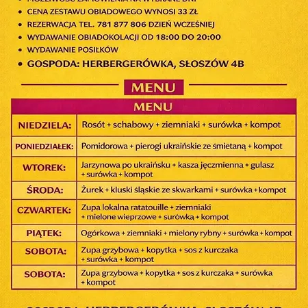 Роскошный шатер Bungalowe Nr 4 Sloszow