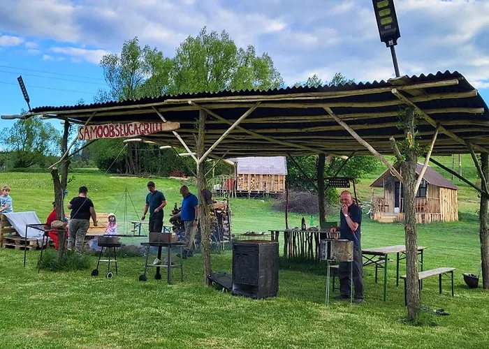 Роскошный шатер Altana Letnia Nr4 - Herbergerowka Na Wsi *